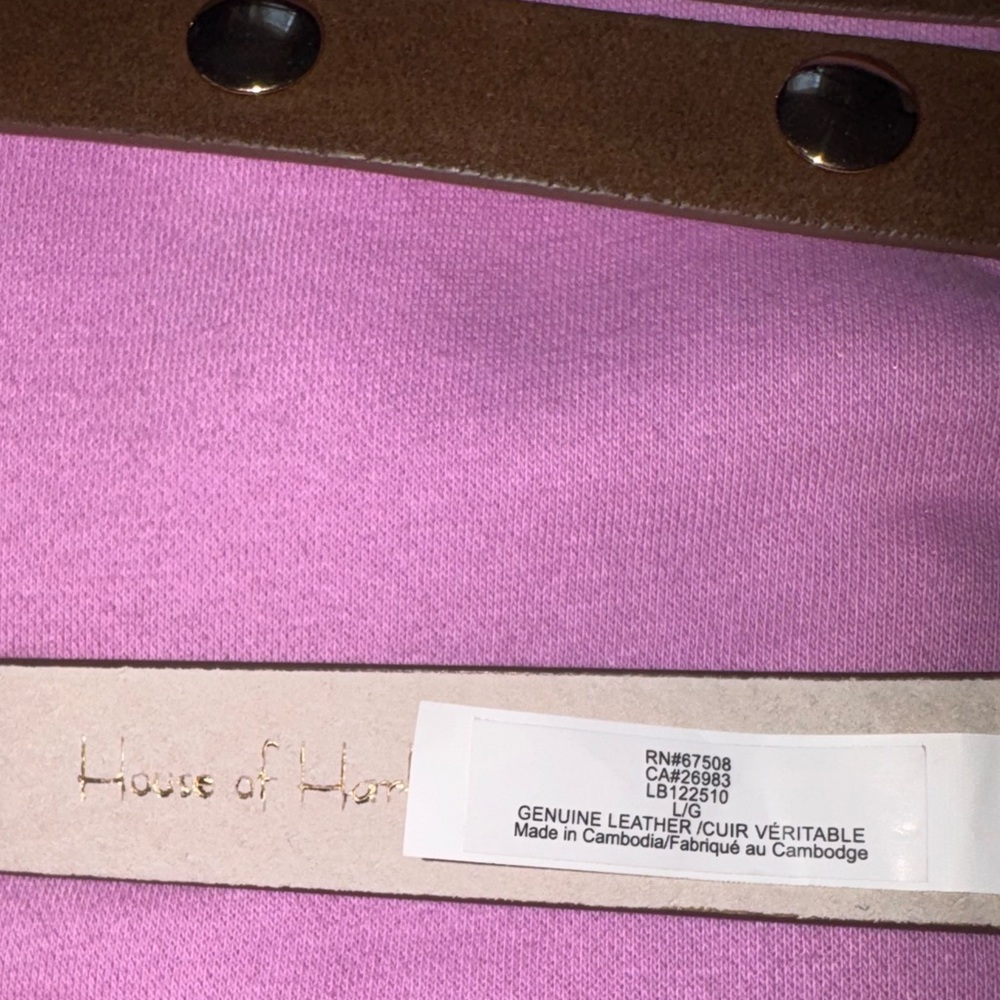 House of Harlow women's suede
Belt brown with gold - Picture 10 of 11